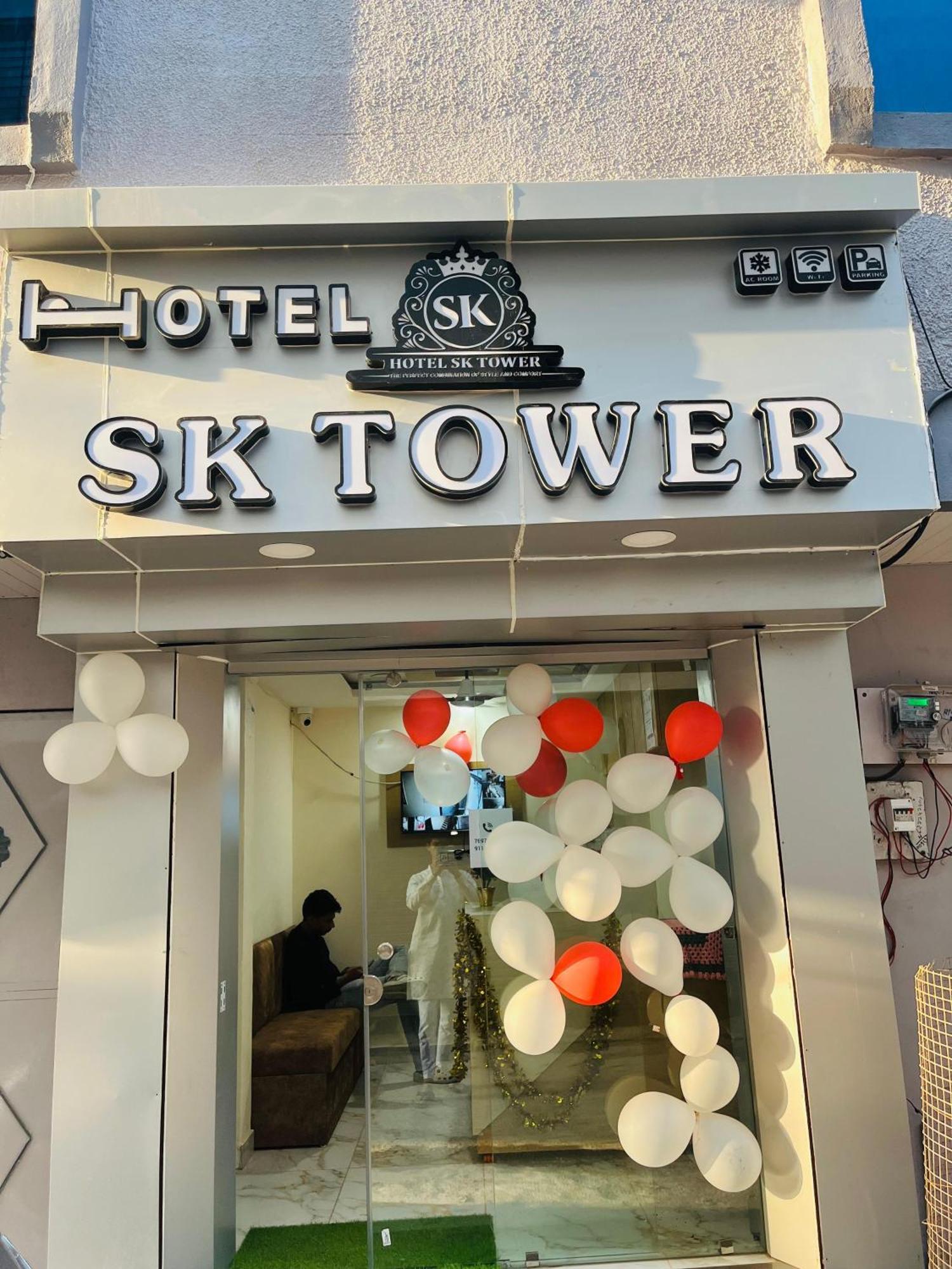 Hotel Sk Tower Ujjain Eksteriør bilde